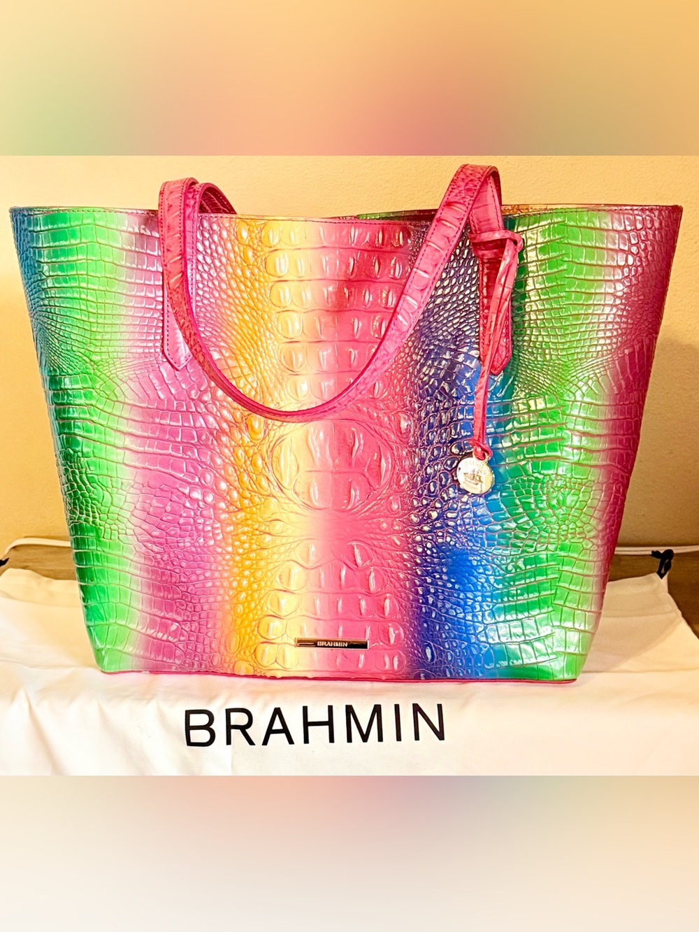 Brahmin Brooke Tote in Confection Ombré Melbourne